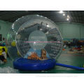 Oem Pvc Tarpaulin Inflatable Snow Globe For Advertising, Promotion And Exhibition